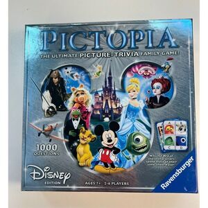 Ravensburger Pictopia Disney Edition Picture Trivia Family Board Game 2017